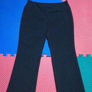 Striped Suit Pants: Light Weight, Wrinkle Resistant, Quick Dry